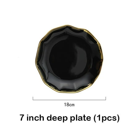 

2 Colors Complete Tableware of Dishes 24 Pieces Phnom Penh Tableware Charger Plates Plates for Food Plate Sets Dinnerware Dining