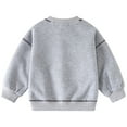thumbnail image 4 of RUTAYY Children Boys Sweatshirt Crewneck Contrast Stitching Casual Long Sleeve Shirt Comfortable Daily Wear Stylish Vacation Pullover Tops, 4 of 4