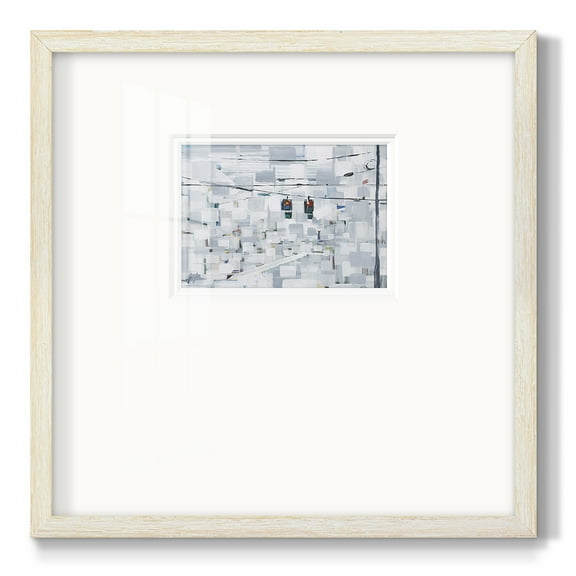Stop on WhitePremium Framed Print