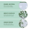 thumbnail image 3 of unbranded 2Ud Sturdy White Enamel Storage Bowl Multifuncional Para Ramen Y, 3 of 8