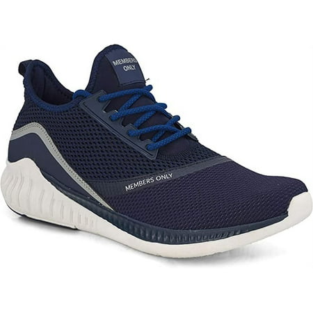 

Members Only Men s Knit Stellar Sneaker - Navy - 10