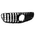 thumbnail image 2 of Parrilla delantera Panamericana para estilo GT, compatible con MercedesBenz GLC W253 X253 GLC300 GLC350 20152019, 2 of 10