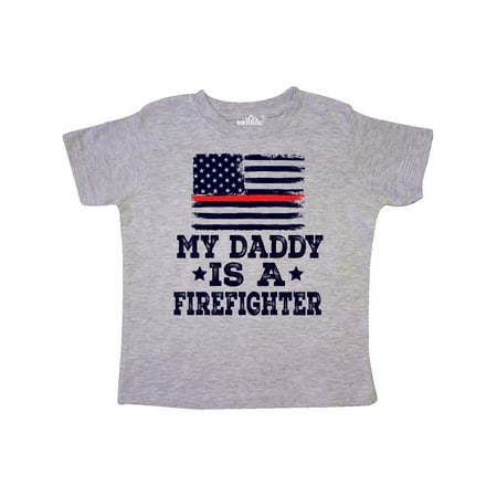 Fireman Daddy Is A Firefighter Toddler T-Shirt