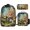 Color-2, variant on Whimsical Floating Sky City 3pcs/Set Bags Laptop Daypack Backpack Lunch Bag Pencil Case