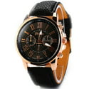 Ametoys Stylish Quartz PU Leather Casual Women's Wrist Watch