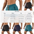 thumbnail image 3 of cfhntfmh Mens Drawstring Athletic Shorts Quick Dry Elastic Waist Gym Workout Lightweight Stretch Shorts with Pockets, 3 of 7