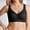 Black, variant on Lumistal Push Up Bra Thin Wireless Comfort Breathable High Support Bra Sagging Side Breast Seamless Control Minimizer Bras Sports Bras for Women XL