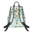 thumbnail image 2 of Naloa World Travel Map Print Lightweight DayBackpack Suitable for school, work, shopping, travel, etc., 2 of 5