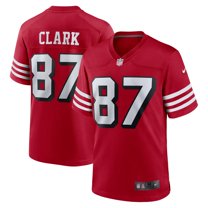 Men's Nike Dwight Clark Scarlet San Francisco 49ers Retired Player Alternate Game Jersey
