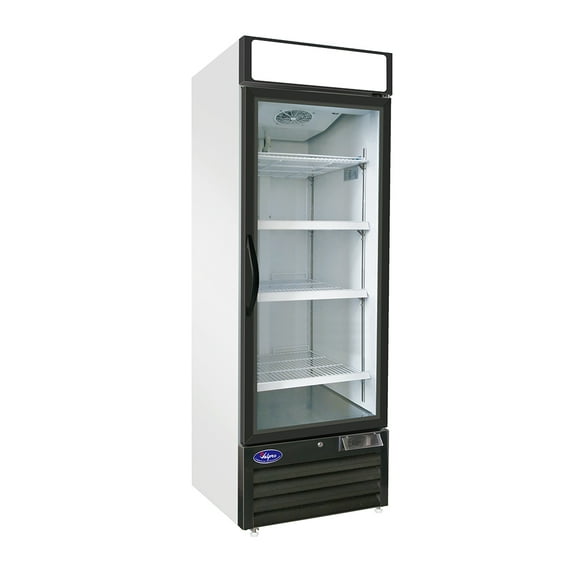 Valpro VP1F-23HC WHT 27" One Section Display Freezer w/ Swing Door - Bottom Mount Compressor, White, 115v