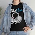 thumbnail image 3 of Only Cats Funny Cute Kitty Meme Unisex Cotton Tee, 3 of 4