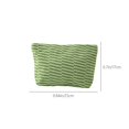 thumbnail image 3 of FcBaudy Closet Organizers and Storage Woolen Knitted Bag Striped Color-blocked Cosmetic Bag Pattern Cosmetic Bag Portable Cosmetic Bag Ins-style Pencil Case Polyester makeup pouch, 3 of 8