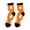 Orange, variant on Women Halloween Socks,Cute Printed Mid‑Calf Holiday Daily Socks