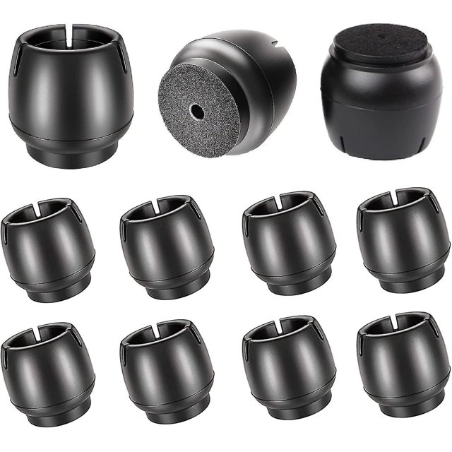 Protection Pied De Chaise, Silicone Capuchon Pied Chaise, 12pcs Rond Protege Pied De Chaise Pour Les