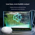 thumbnail image 5 of ​​​​​​​​​​​Submersible Aquarium Light,LED Aquarium Air Bubble Light,Color Changing Brightness Adjustable Timing Waterproof Remote Control Fish Tank Light Bar,Aquarium Light Bubbler Wall,26cm, 5 of 5