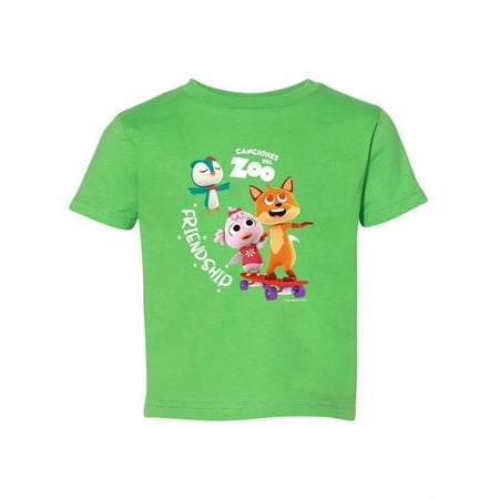 

Friendship Zoo Songs T-Shirt Toddler -The Children s Kingdom Designs 5 Toddler