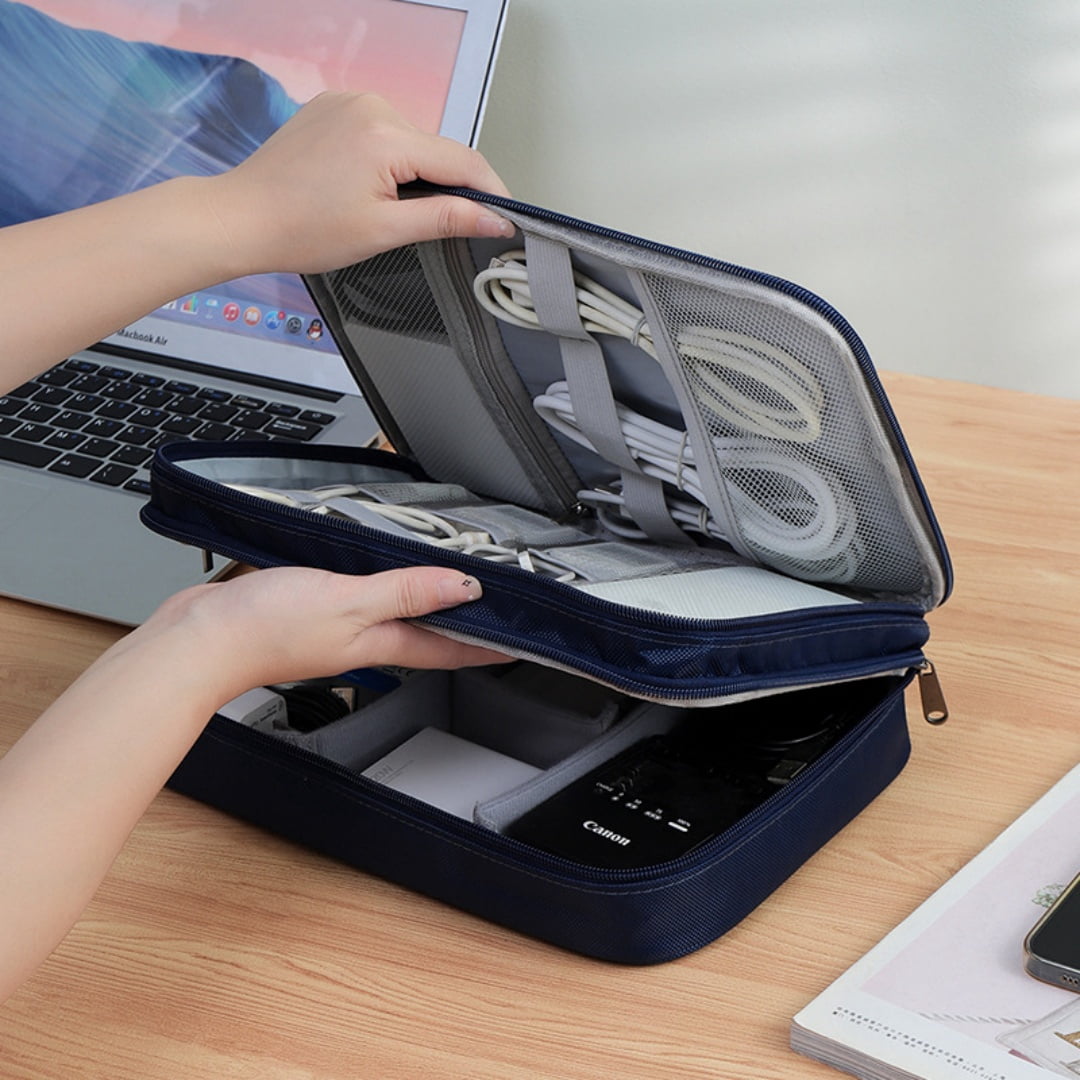 Electronics Organizer Bag for Switch Power Bank Cables Travel Storage
