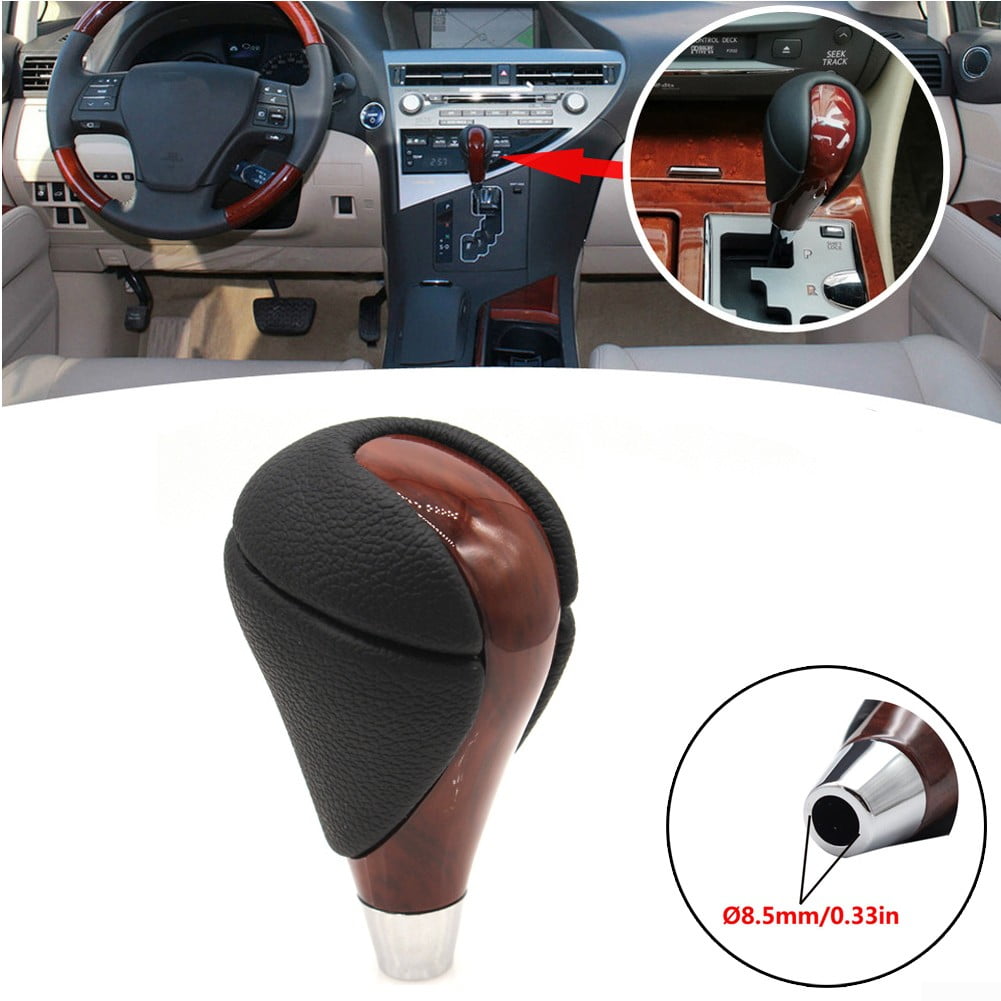 Black Red Walnut Gear Shift Knob For Lexus ES350 GS450 RX450h IS350