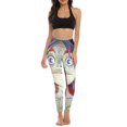 thumbnail image 5 of Gorillaz 2D Yoga Pants For Womens Soft Elastic Tummy Control Non See-Through Running Workout Leggings Athletic Pant, 5 of 7