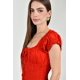 thumbnail image 5 of Vestido maxi campesino Roman Fashion /Juvenil, 14646 (Rojo) rojo M, 5 of 5