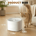 thumbnail image 6 of Cat Water Fountain,101oz/3L Cat Fountain for Drinking Automatic Cat Water Dispenser Bowl for Pets& Small Animals, 6 of 7