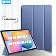 thumbnail image 2 of Case For Samsung Galaxy Tab S6 Lite 10.4 Cover Flip Tablet Case Leather Smart Magnetic Stand Shell PC Back Cover SM-P610 SM-P615 PU Mint Green SM-P610 P615, 2 of 6