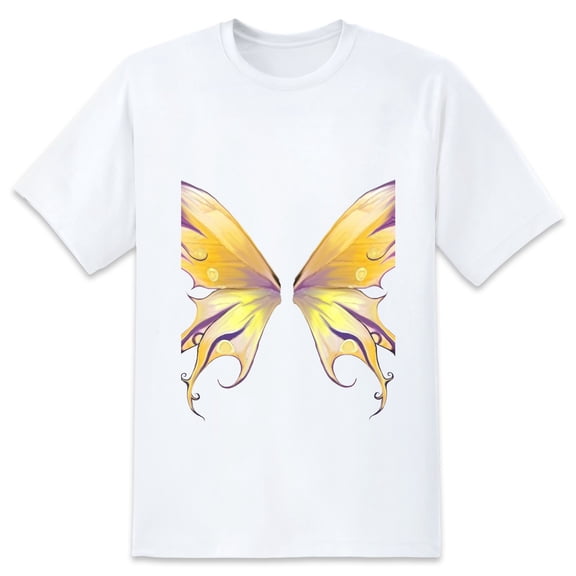 Men's Graphic TeeButterfly (2) Letter Print T-Shirts Round Neck Short Sleeves Sizes XS-5XL Summer Daily Casual Tops