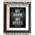 thumbnail image 6 of My Room My Rules - 11x14 Unframed Typography Art Print - Great Bedroom Decor, 6 of 6