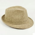 thumbnail image 5 of Soumake England Hat Exquisite Unisex Large Panama Jazz Cap For Outdoor Fashion, 5 of 5