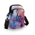 thumbnail image 3 of HELLHERO Colored Notes Shoulder Bags Polyester 2 Layers Colored Notes for Outdoor Travel Daily Use Women, 3 of 7