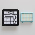 thumbnail image 5 of FlyFlise Filtres Hepa pour Philips Power Pro Compact Fc9331/09 Fc9332/09, 5 of 5
