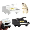 thumbnail image 5 of OIUR Piano And Cat Figurine Resin Piano Player Cat Ornament Tabletop Cartoon Cat Sculpture for Home Office Desk Bookshelf Decoration, 5 of 7