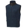 thumbnail image 2 of Charles River Apparel 9503 Men's Ridgeline Fleece Vest-Navy/Black-XXL, 2 of 3