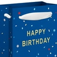 thumbnail image 3 of American Greetings Mini Birthday Gift Bag, Happy Birthday On Dark Blue (3.75" x 4.5" x 2") 1-Count, 3 of 4