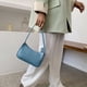 thumbnail image 5 of Bolso Simple elegante mujer pequeño de hombro Color puro cremallera Casual Sling bolsos, 5 of 5