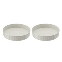 tzyudk Kitchen Countertop Rotating Spice Rack Organizer for Soy Bottle Jar Seasoning Storage Plastic Beige