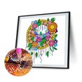 thumbnail image 2 of 5D DIY diamante pintura completa forma especial taladro atrapasueños imagen pared artes FLhrweasw Nuevo, 2 of 9
