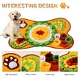 thumbnail image 3 of Snuffle Mat for Dogs – Pet Washable Slow Food Toy, Mental Stimulation Mat to Reduce Boredom（24”*16”）, 3 of 7