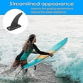 thumbnail image 2 of 8 Inch Removable Universal Surfboard Sup Fin With Fin Base, Detachable Center Fin Stand Up Paddle Board Banmo, 2 of 5