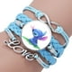 thumbnail image 5 of Lilo & Stitch Disney Time Gem pulseras para niñas, joyería de Anime, accesorio de moda, pulsera multicapa de dibujos animados, regalo de cumpleaños para niños, 5 of 5