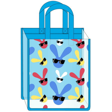 Blue Easter Tote (88wth9-w)