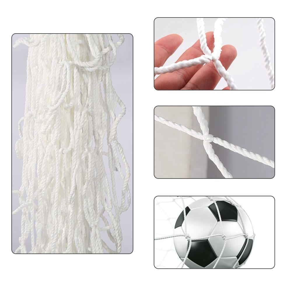 HOT Football Soccer Goal Post Nets For Sports Training Match Replace FI 