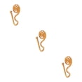 thumbnail image 2 of Minnieouse Anillo de nariz geométrico Anillos circulares en forma de U Cruce Clip ajustable Cuerpo de moda Mujeres Regalo Casual Type-03 Type1 NO1, 2 of 6