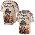 thumbnail image 3 of Happy Thanksgiving Schnauzer Welcome Thankful Fall Autumn Pumpkin All Over Print 3D Baseball Shirt Miniature Schnauzer Dog Lover Softball Sport - 02021, 3 of 6