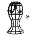 thumbnail image 2 of Folding Wig Holder Wig Drying Stand Wig Accessory Hat Display Rack Brown Banmo, 2 of 5