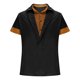 thumbnail image 3 of Blusa y camisa de manga corta con cuello vuelto para hombre, camiseta informal de moda de color liso con solapa, camiseta de manga corta con cuello redondo, blusa para hombre, 3 of 5
