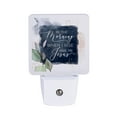 thumbnail image 1 of Auto ON/Off Plug in LED Night Light - Automatic and Safe, Illuminates and Adds The Perfect Touch to Any Room | Let Your Light Shine Nightlight - in The Morning When I Rise give me Jesus, 1 of 3