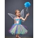 thumbnail image 1 of Txlixc Conjunto de Vestido de Cosplay para niña pequeña, Vestido de Patchwork de Tul Sin Mangas de Hada de Mariposa + Alas Transparentes + Varita Mágica Txlixc Moda, 1 of 9