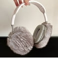 thumbnail image 7 of Plush Furry Case for AirPods Max Tiger & Leopard Cat Pattern, Winter Warm Soft Fluffy Fur Headphones Protective Cover Shell for Women Girl Accessories for Apple AirPods Max 2024, 7 of 7