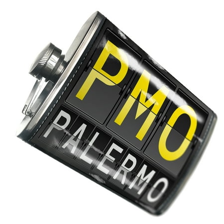 

NEONBLOND Flask PMO Airport Code for Palermo